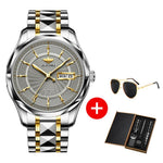 Load image into Gallery viewer, HGM OUPINKE Watches For Couples Gold Watch Original Design Switzerland Luxury Brand Automatic Mechanical Watch Men Women Wristwatch
