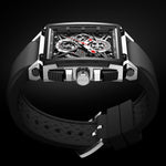 Load image into Gallery viewer, LIGE Men Watch Top Brand Luxury Waterproof Quartz Square Wrist Watches for Men Date Sports Silicone Clock Male Montre Homme

