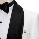 Load image into Gallery viewer, Cenne Des Graoom Men Suits Tailor-Made Tuxedo 4 Pieces Blazer
