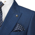 Load image into Gallery viewer, Cenne Des Graoom Men&#39;s Plaid Double-Breasted Two-Piece Suit
