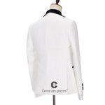Load image into Gallery viewer, Cenne Des Graoom Men Suits Tailor-Made Tuxedo 4 Pieces Blazer
