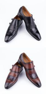 Brogues, zapatos de vestir, hombre, monk strap, footwear