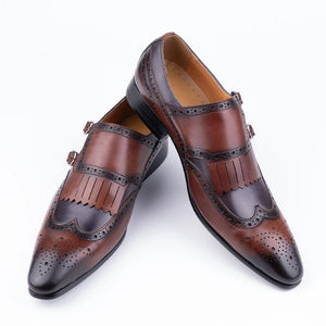 Brogues, zapatos de vestir, hombre, monk strap, footwear