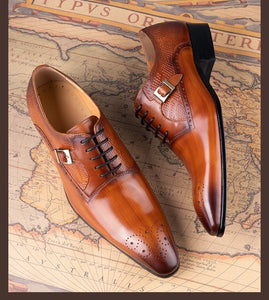 Italy Designer Leather Shoe Genuine Oxford New Style
