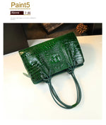 Load image into Gallery viewer, Luxury Genuine Leather Women&#39;s Bag Crocodile Pattern
