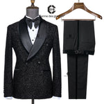 Load image into Gallery viewer, Cenne Des Graoom Shining Tuxedo Double-Breasted Suits for Men
