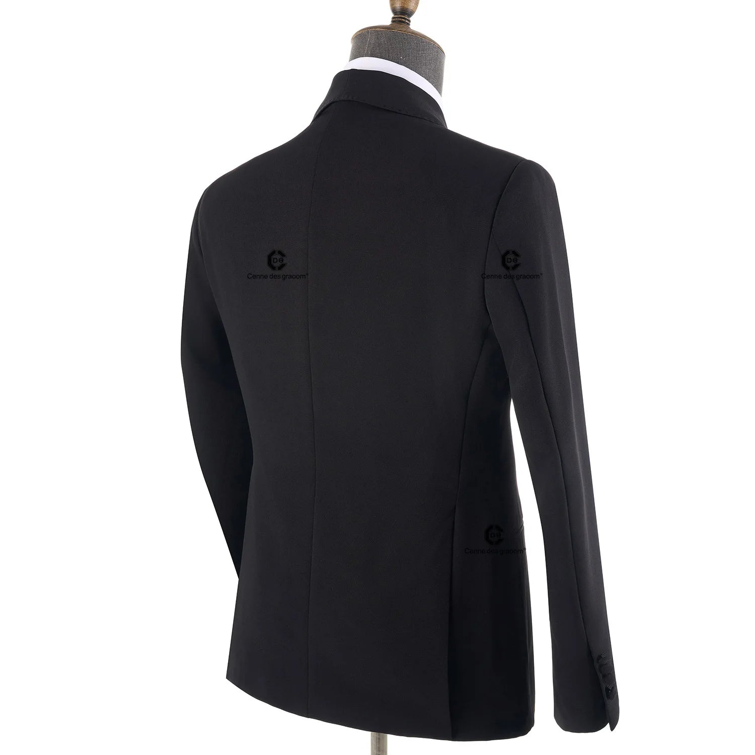 Cenne Des Graoom Metal Side Release Buckle 2-Piece Set High Quality Suits for Men