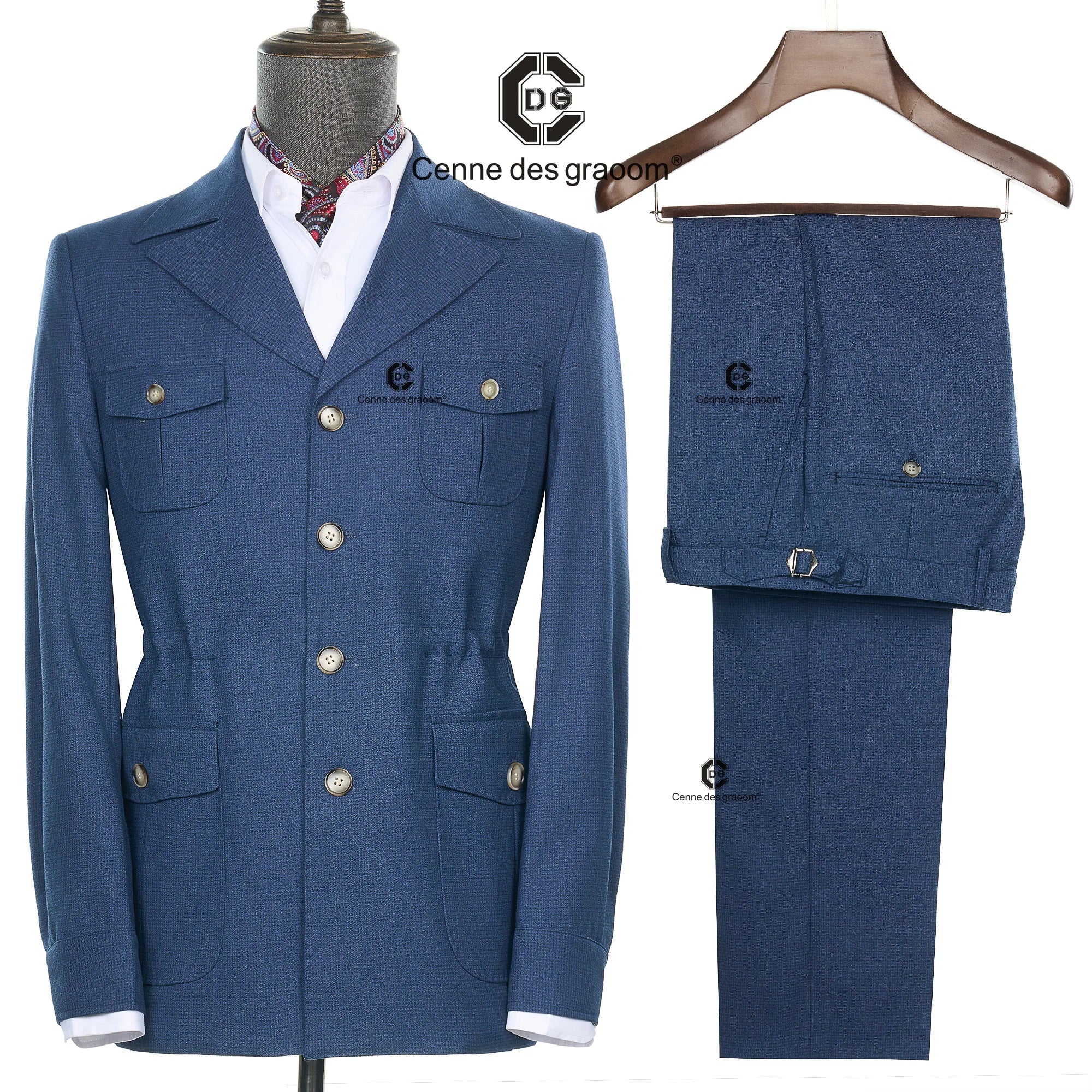 Cenne Des Graoom Vintage Hunting Outfits for Men