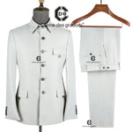 Load image into Gallery viewer, Cenne Des Graoom Men&#39;s Suits Square Collar Tailor-Made
