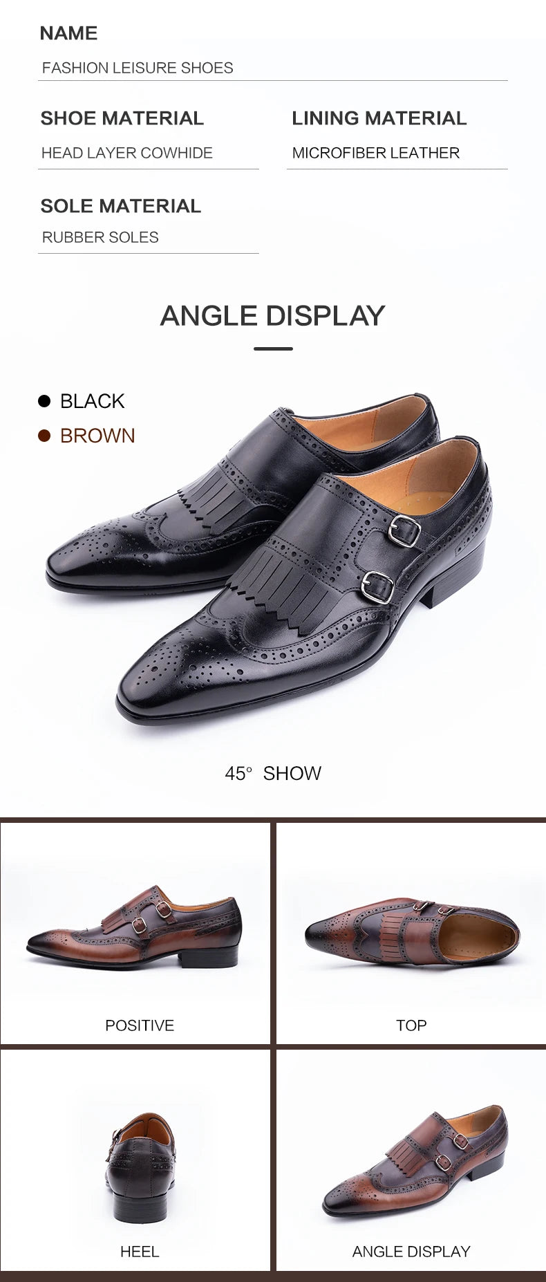Brogues, zapatos de vestir, hombre, monk strap, footwear