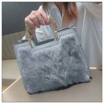 Load image into Gallery viewer, Women&#39;s Handbag Luxury Fashion Real Rabbit Hair Single Shoulder Bag
