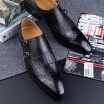 Load image into Gallery viewer, Brogues, zapatos de vestir, hombre, monk strap, footwear
