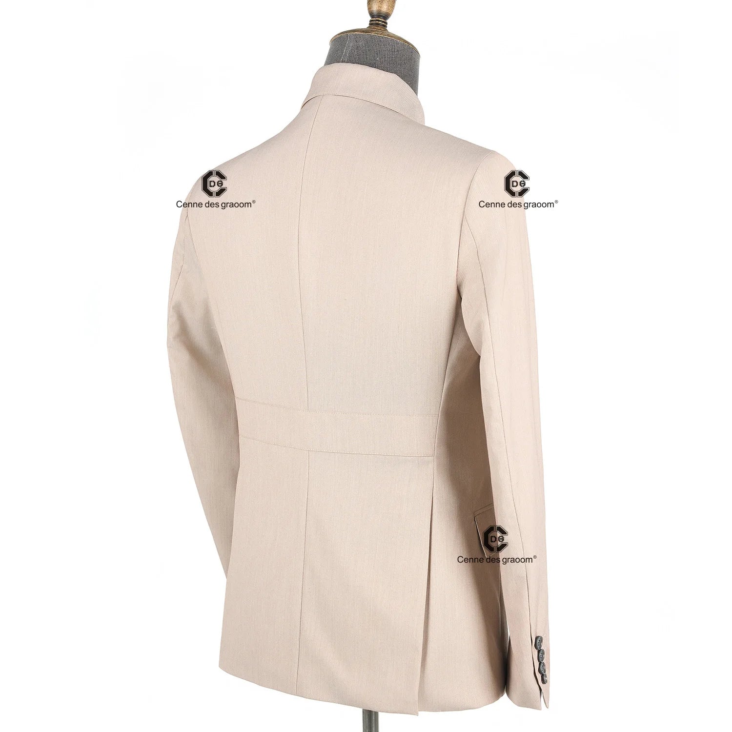 Cenne Des Graoom Men's Suits Square Collar Tailor-Made