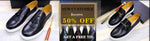 Load image into Gallery viewer, Italian Luxury Men&#39;s Metal Buttons Handmade Shoe
