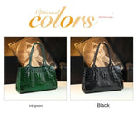 Load image into Gallery viewer, Luxury Genuine Leather Women&#39;s Bag Crocodile Pattern
