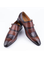 Load image into Gallery viewer, Brogues, zapatos de vestir, hombre, monk strap, footwear
