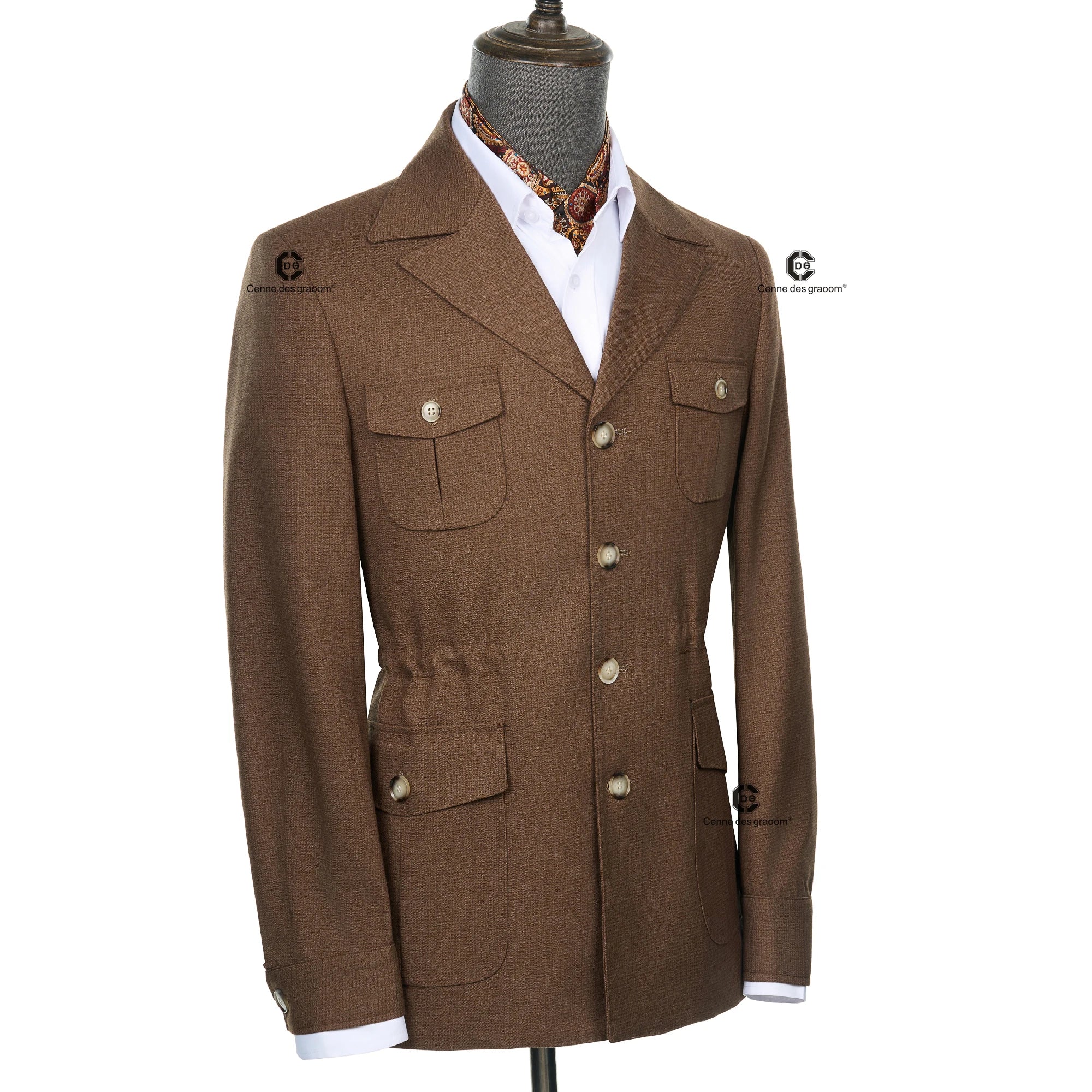 Cenne Des Graoom Vintage Hunting Outfits for Men