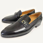 Load image into Gallery viewer, British Buckle Retro Formal Loafers Classic Slip-on Men&#39;s Shoes
