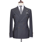Load image into Gallery viewer, Cenne Des Graoom Elegant Double-Breasted Two-Piece Set High-Quality Costume

