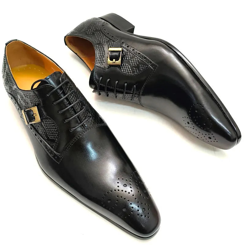 Italy Designer Leather Shoe Genuine Oxford New Style
