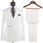 Load image into Gallery viewer, Fashion Coral Men&#39;s Suits High-Quality Elegant Metal Side Release Buckle 2-Piece Set
