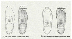 Genuine Leather Brogue Shoes Handmade Casual Oxfords Breathable Lace-Up Dress Shoes