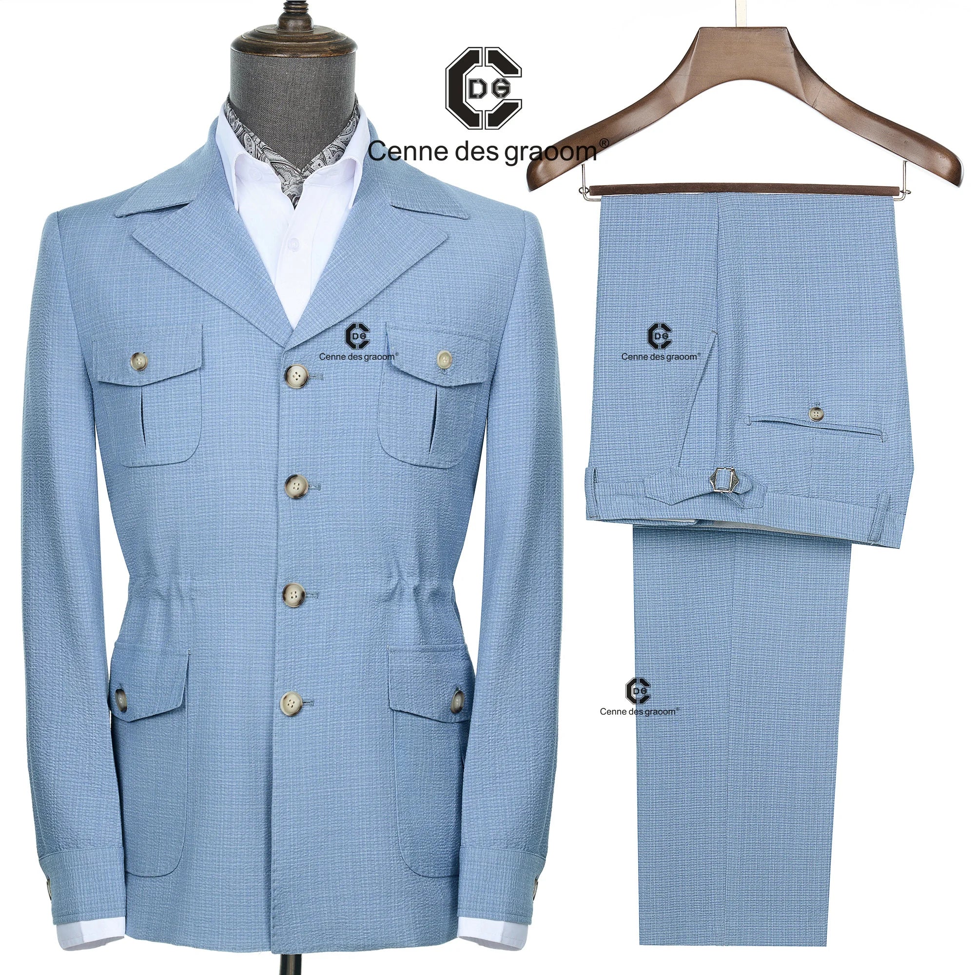 Cenne Des Graoom Vintage Hunting Outfits for Men