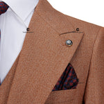 Load image into Gallery viewer, Cenne Des Graoom  Tailor-Made Wedding Groom 3-Piece Single Button Blazer
