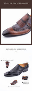 Brogues, zapatos de vestir, hombre, monk strap, footwear