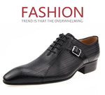 Load image into Gallery viewer, Genuine Leather Brock Shoes Lace Up for Men
