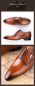 Italy Designer Leather Shoe Genuine Oxford New Style