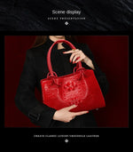 Load image into Gallery viewer, Luxury Genuine Leather Women&#39;s Bag Crocodile Pattern
