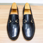 Load image into Gallery viewer, Classic Men&#39;s Loafers Genuine Leather Handmade Metal Chain Casual Business Dress Shoes
