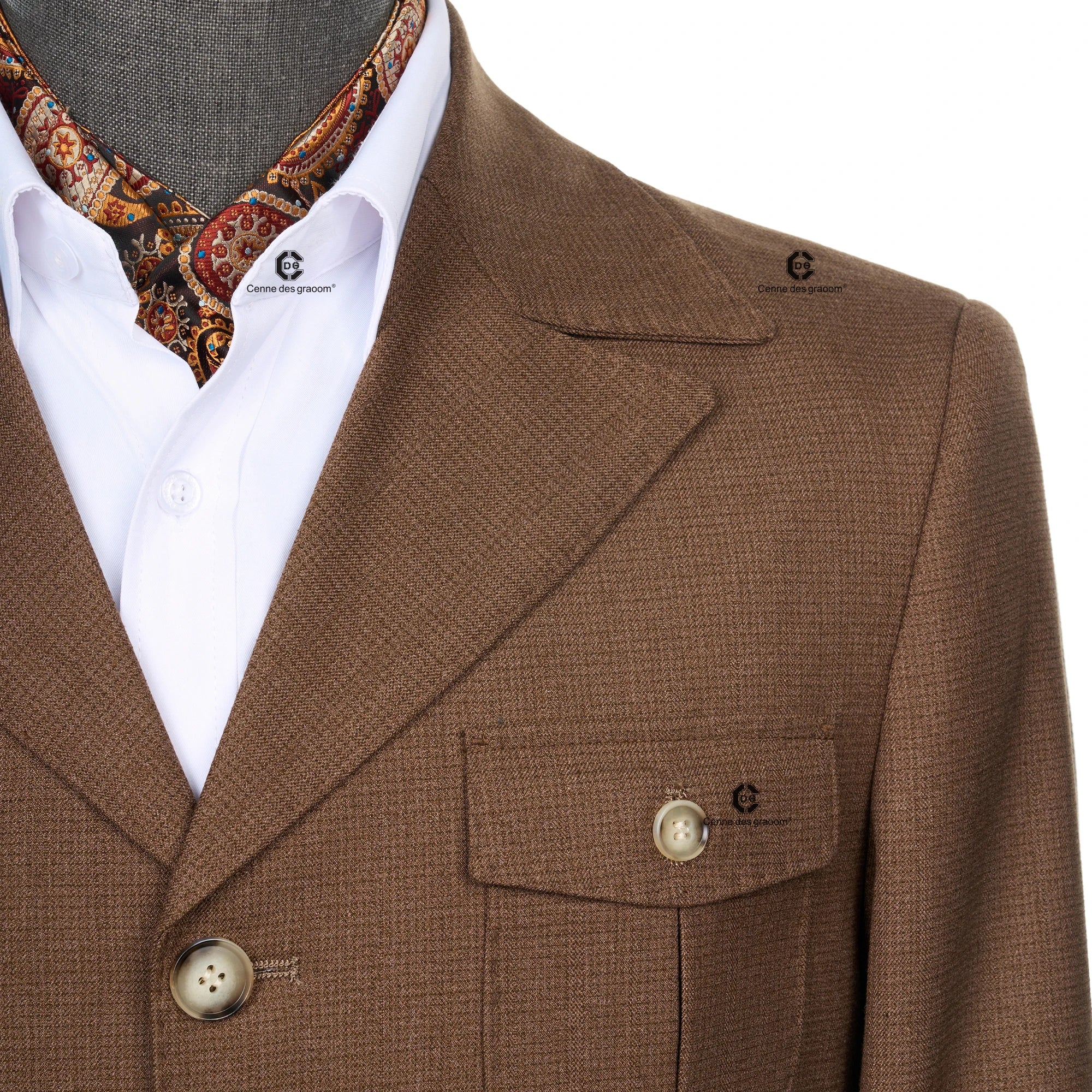 Cenne Des Graoom Vintage Hunting Outfits for Men