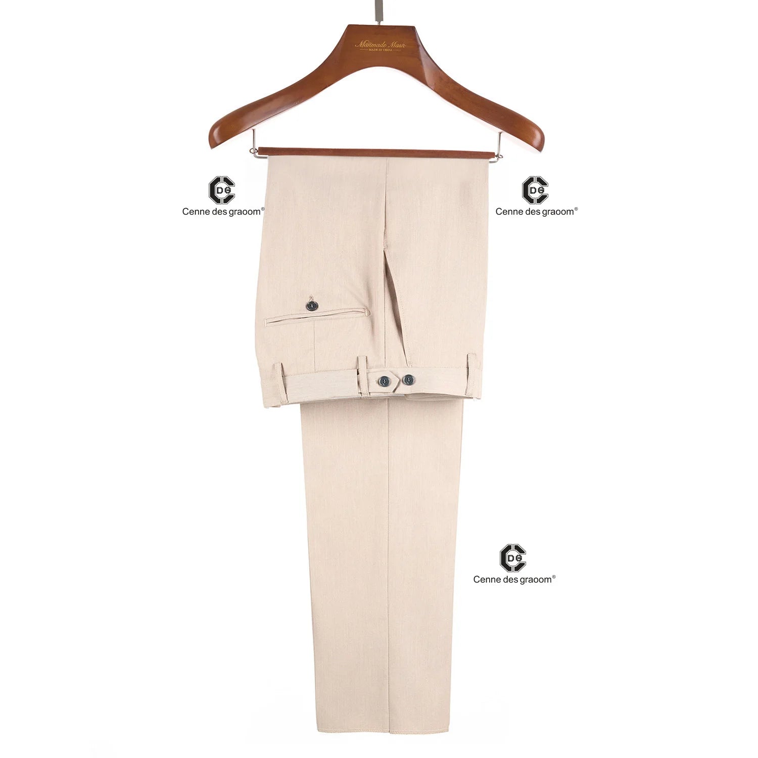 Cenne Des Graoom Men's Suits Square Collar Tailor-Made
