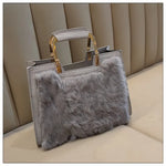 Load image into Gallery viewer, Women&#39;s Handbag Luxury Fashion Real Rabbit Hair Single Shoulder Bag
