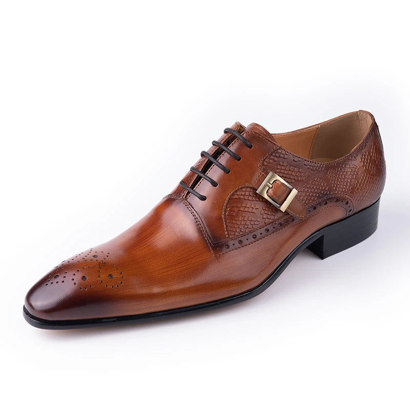 Italy Designer Leather Shoe Genuine Oxford New Style
