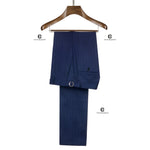 Load image into Gallery viewer, Cenne Des Graoom Striped Double-Breasted Men&#39;s Suits With Patch Pocket
