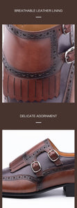 Brogues, zapatos de vestir, hombre, monk strap, footwear