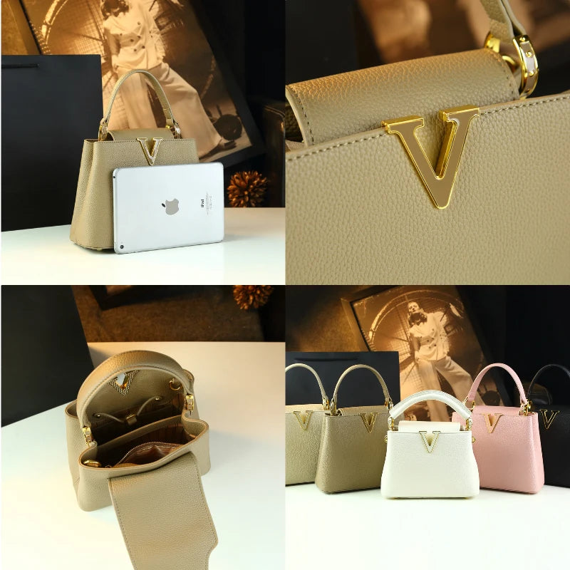 High-grade Leather Women's Handbags
