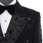 Load image into Gallery viewer, Cenne Des Graoom Elegant Luxury Men&#39;s Double-Breasted Tuxedo
