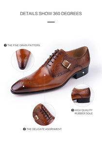 Italy Designer Leather Shoe Genuine Oxford New Style