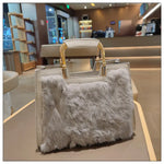 Load image into Gallery viewer, Women&#39;s Handbag Luxury Fashion Real Rabbit Hair Single Shoulder Bag
