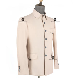 Cenne Des Graoom Men's Suits Square Collar Tailor-Made