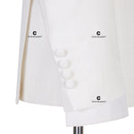 Load image into Gallery viewer, Cenne Des Graoom Chinese Knot Button Peak Lapel 2-Piece Set Suit
