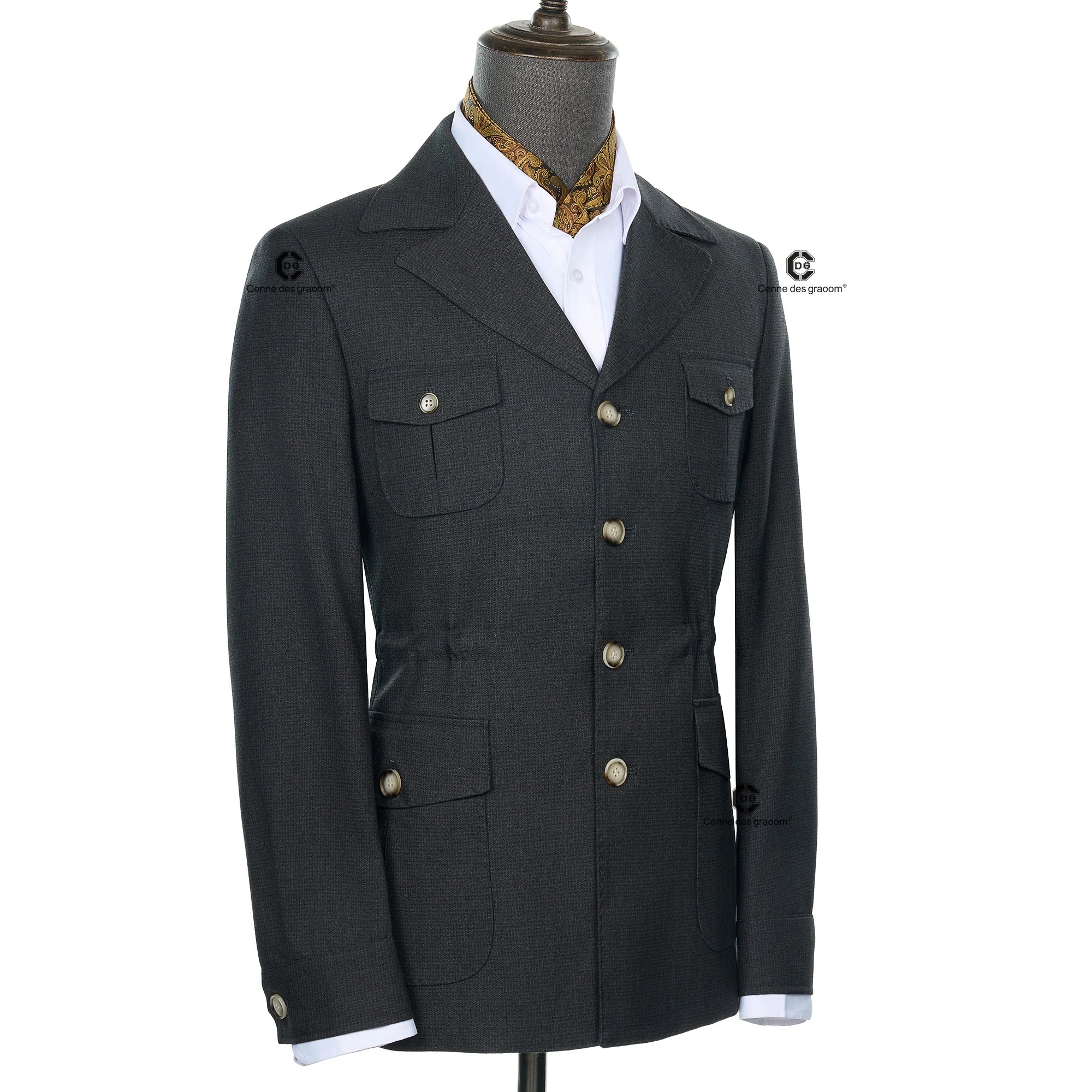Cenne Des Graoom Vintage Hunting Outfits for Men