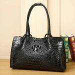 Load image into Gallery viewer, Luxury Genuine Leather Women&#39;s Bag Crocodile Pattern

