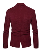 Load image into Gallery viewer, HGM  Men&#39;s Suit Jackets Solid Slim Fit Single Button Dress Suits Men Fashion Casual Corduroy Blazer Men
