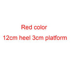 Load image into Gallery viewer, Luxury red crystal wedding shoes New women&#39;s party shoes Bridal women high heels fashion platform shoes
