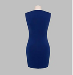 Load image into Gallery viewer, Two-piece Suit Women Skirt Dress Suit Stitching  Slim Longsleeved Mini Dress Formal Wear Business Work Banquet Suit With a Skirt

